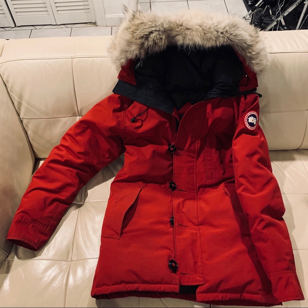 Mens Canada Goose Chateau Redwood XS